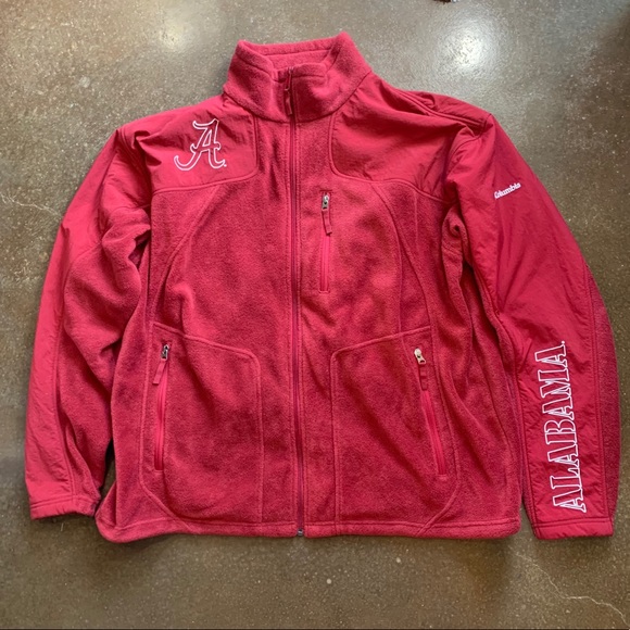 alabama crimson tide columbia jackets